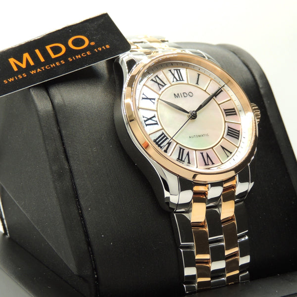 New Mido Belluna Lady Mother-of-Pearl Watch